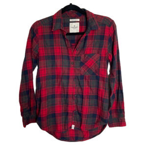 Ae Boyfriend Flannel plaid XS